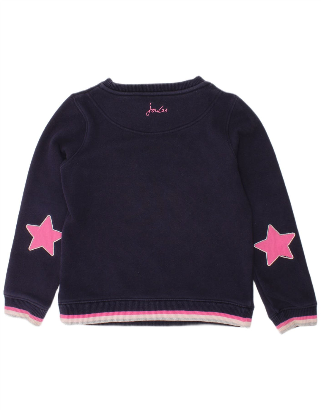 Свитшот Joules Girls Unicorn, джемпер, 7–8 лет, темно-синий, полиэстер