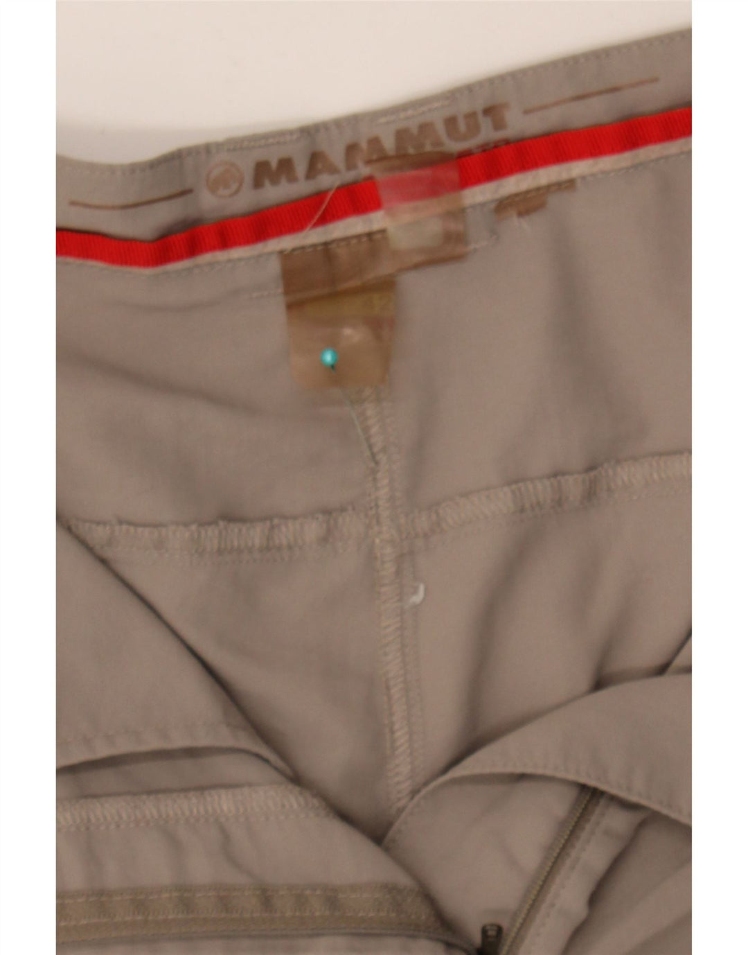 MAMMUT Womens Straight Cargo Trousers EU 42 Medium W32 L32 Beige Nylon Vintage Mammut and Second-Hand Mammut from Messina Hembry 