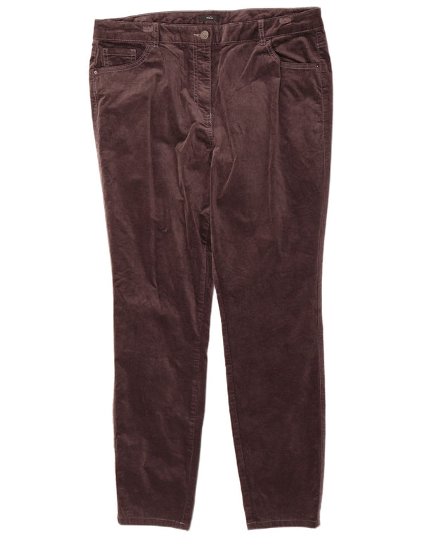 Женские повседневные зауженные брюки M&Co UK 18 XL W36 L30, серый хлопок