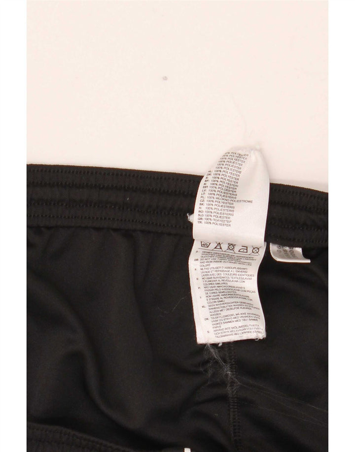 Мужские спортивные шорты Adidas Climalite, большие черные из полиэстера