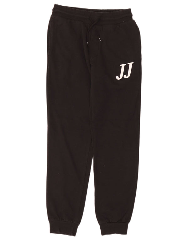 Мужские спортивные брюки с рисунком Jack & Jones, джоггеры XS, черный хлопок