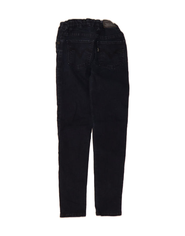 LEVI'S Girls Legging Jeans 6-7 Years W21 L23 Navy Blue Cotton