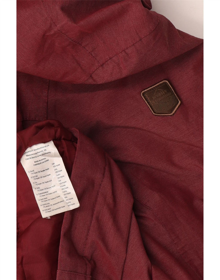 Женская ветровка с капюшоном MC Kinley UK 18 XL бордовый полиэстер