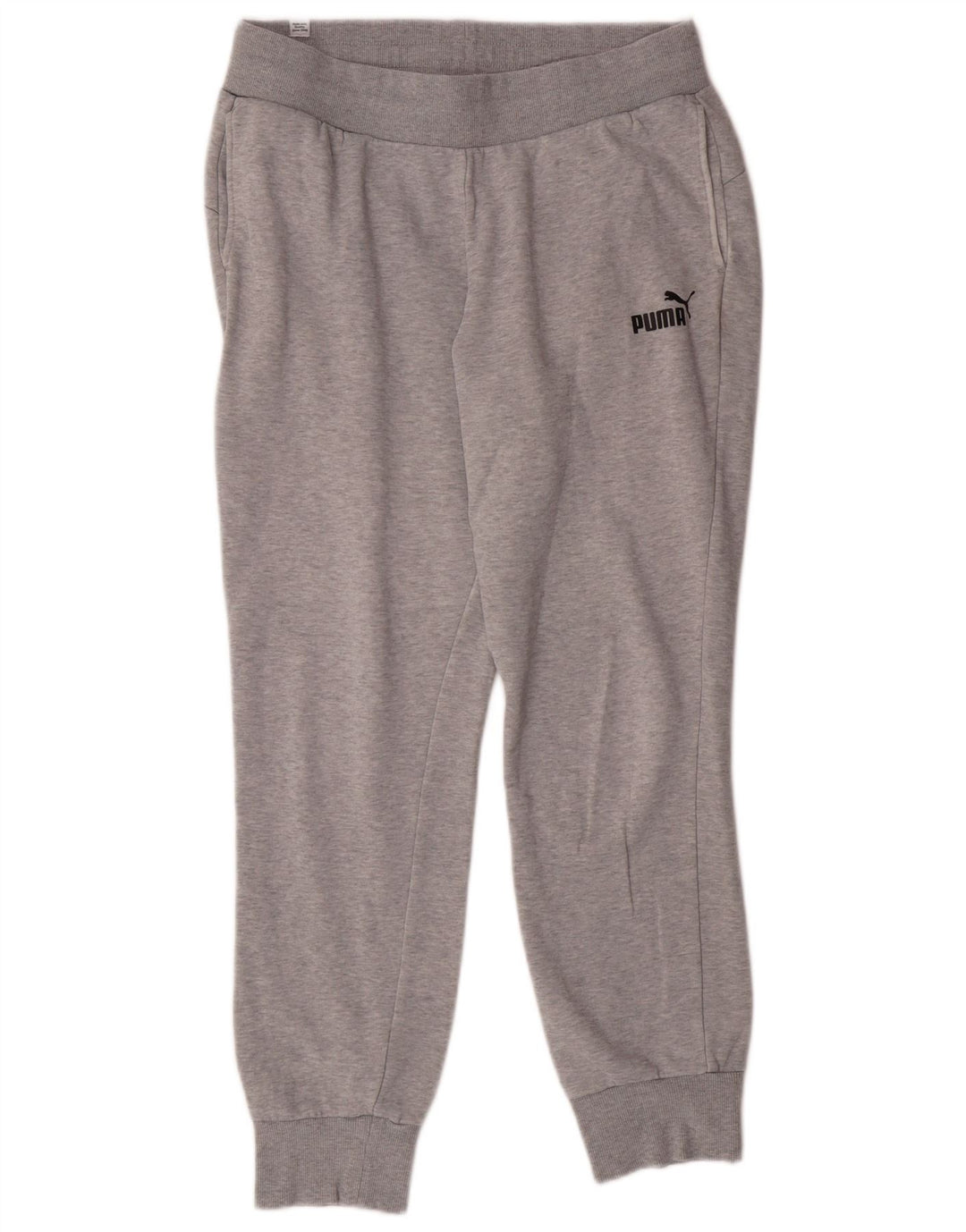 PUMA Womens Tracksuit Trousers Joggers UK 12 Medium  Grey Flecked