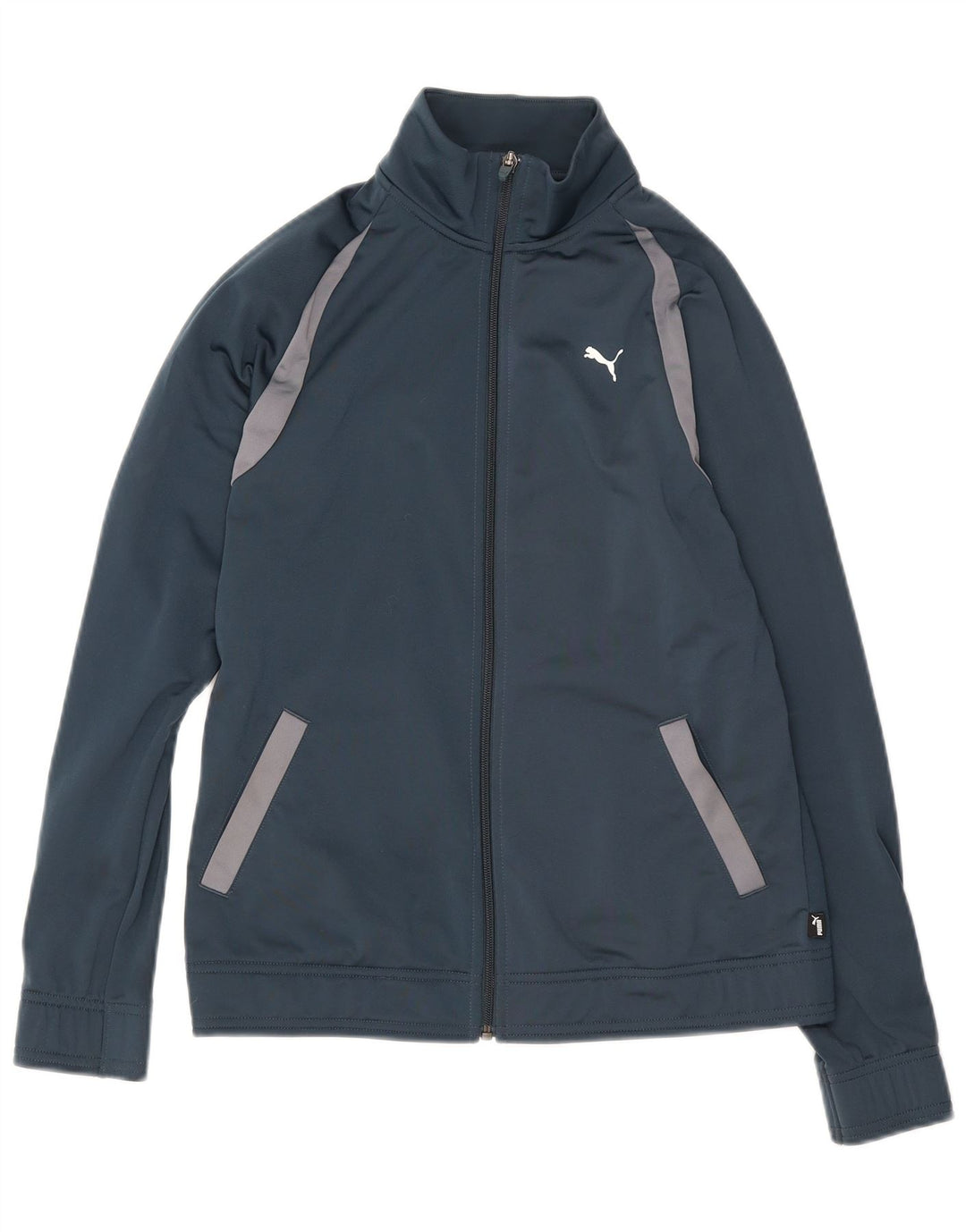 Женский спортивный костюм Puma UK 10, маленький синий полиэстер с цветными блоками
