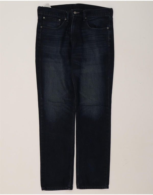 Мужские джинсы Levi's 511 Slim W34 L32 Темно-синие, хлопок