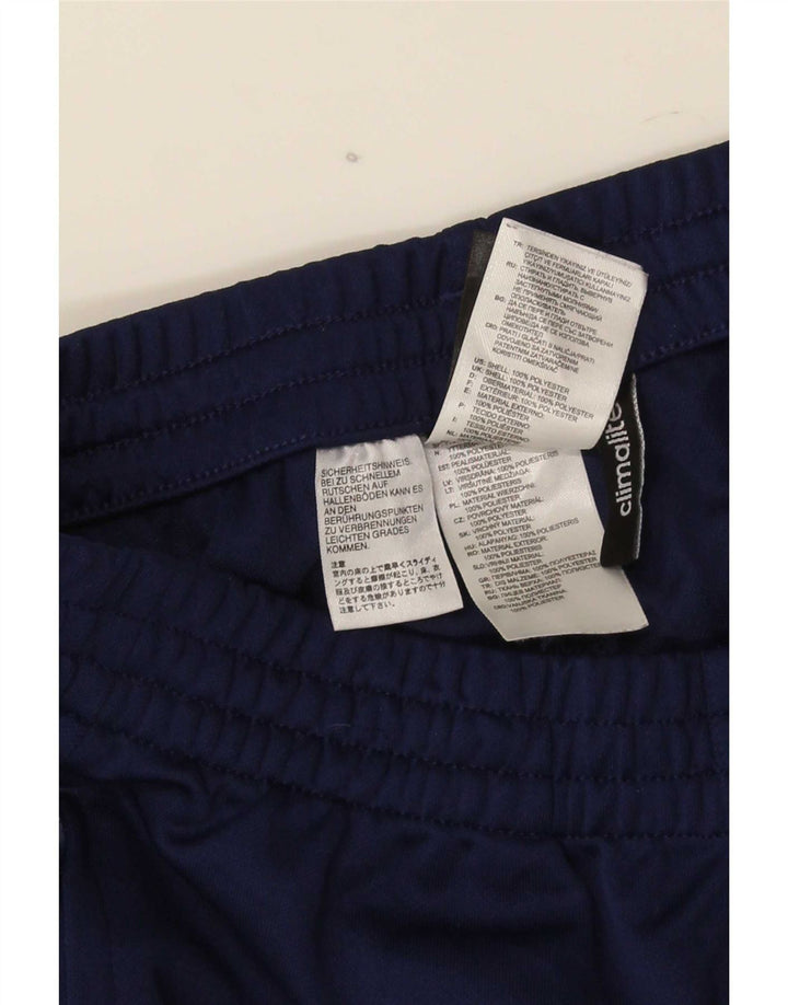 Мужские спортивные брюки Adidas Climalite, маленькие темно-синие, полиэстер
