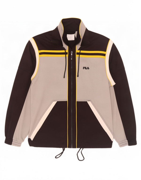 Мужской спортивный костюм Fila IT 50 Medium Grey Полиэстер с цветными блоками