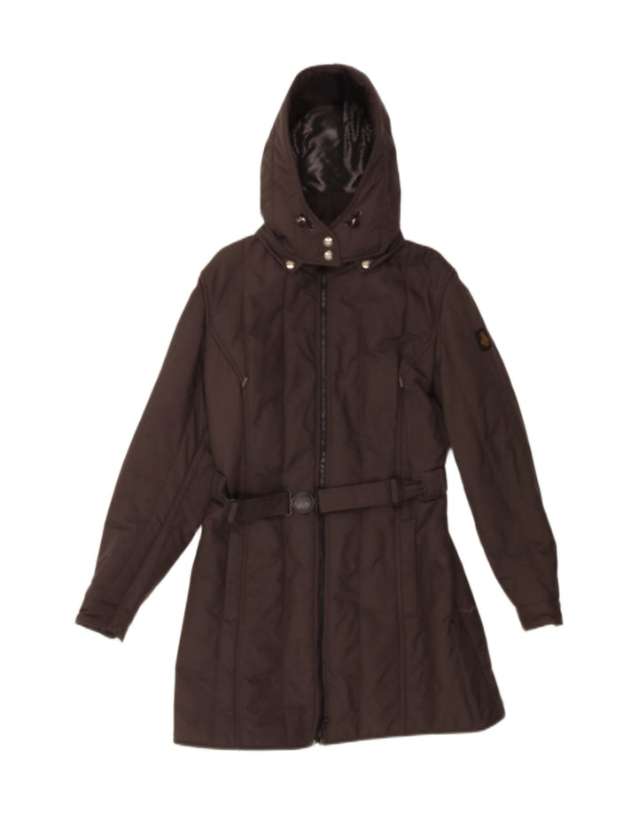 Refrigiwear Женское пуховое пальто с капюшоном IT 46, большой цвет хаки, нейлон