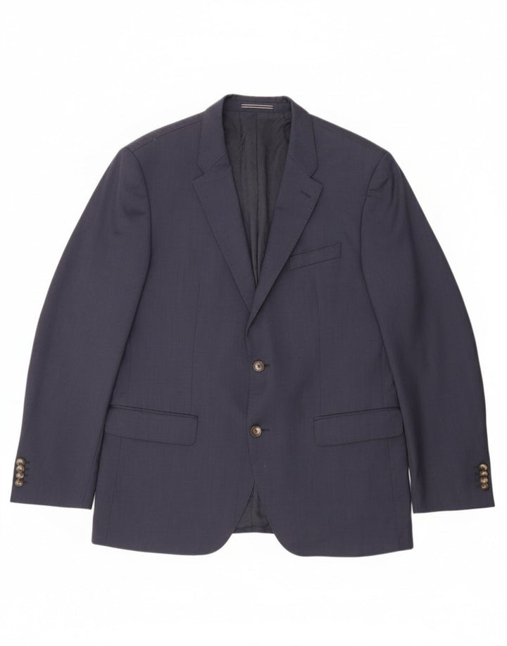 Tommy Hilfiger Мужской пиджак на двух пуговицах IT 54 2XL Темно-синий