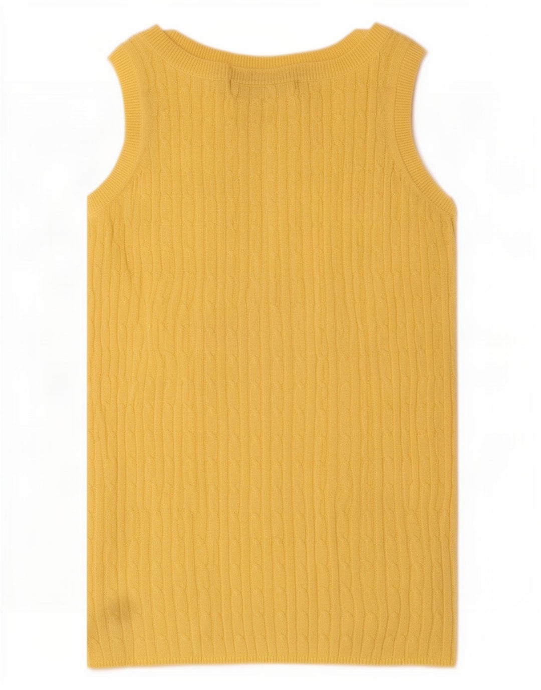 Женский жилет Zara UK 12, средний желтый