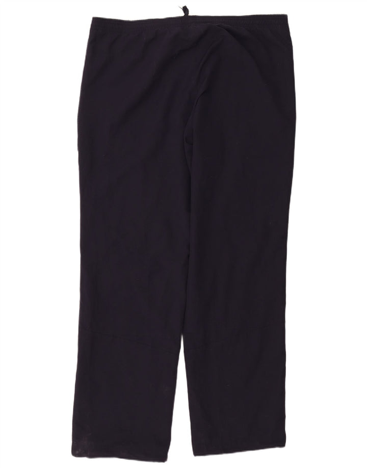 Мужские спортивные брюки Puma с графическим рисунком, большие темно-синие, полиэстер