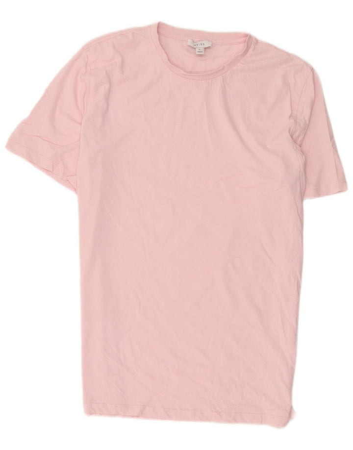 Мужская футболка Reiss Top XL, розовый хлопок