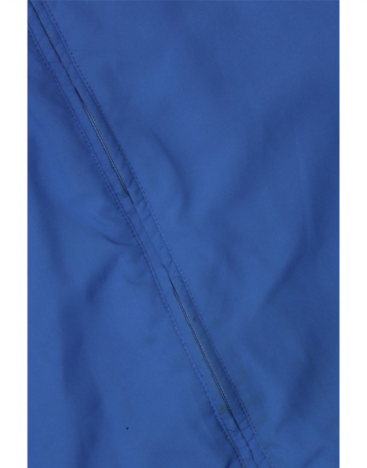 Мужская спортивная куртка Nike XL, синяя, полиэстер с цветными блоками, спортивная