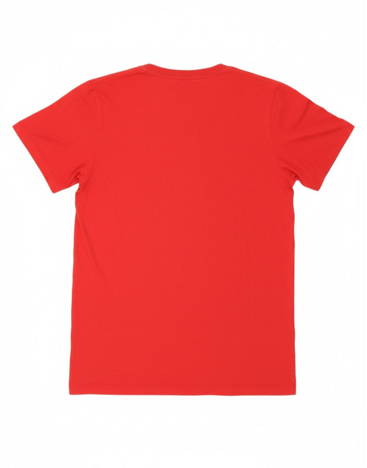 NIKE Mens Graphic T-Shirt Top Medium Red Cotton Vintage Nike and Second-Hand Nike from Messina Hembry 