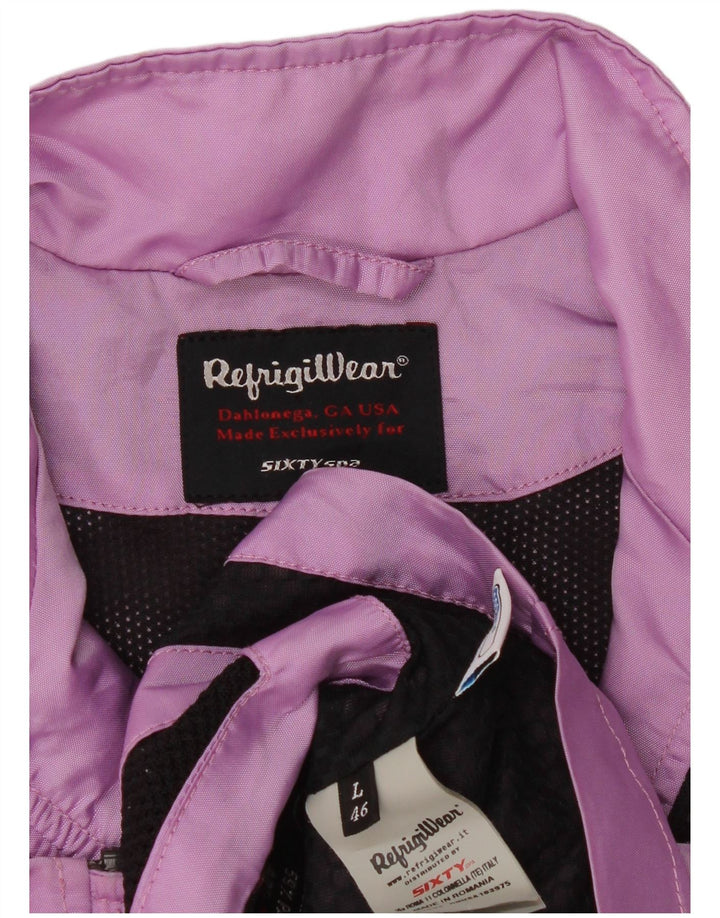 Женский бомбер Refrigiwear IT 46, большой фиолетовый, полиэстер