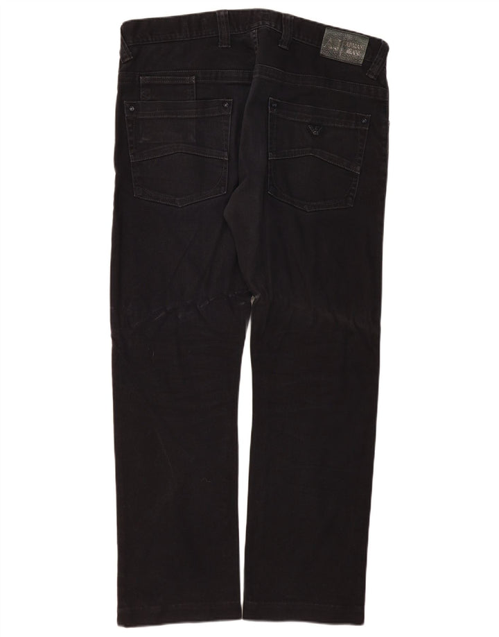 Мужские джинсы Armani J08 Slim W36 L30, черный хлопок