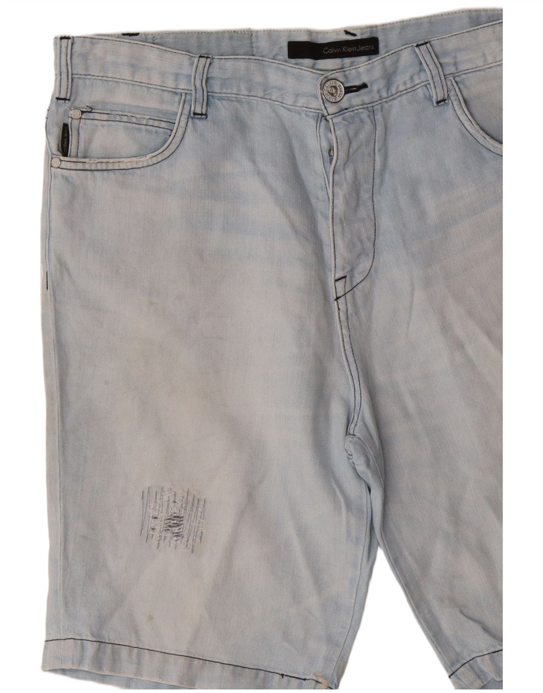 Мужские джинсовые шорты Calvin Klein W36, большие синие