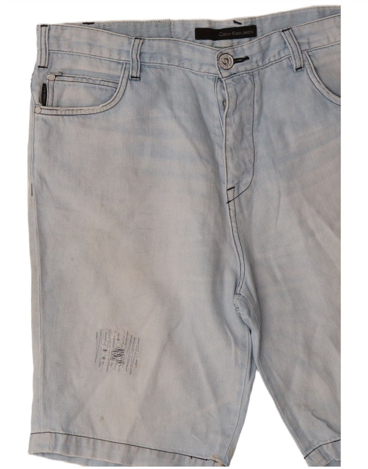 Мужские джинсовые шорты Calvin Klein W36, большие синие