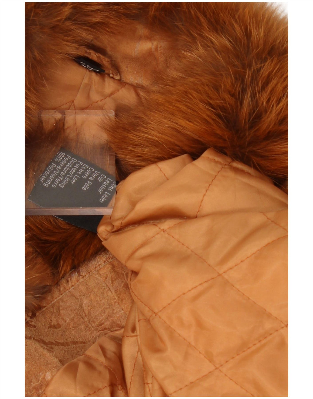 Винтажное женское замшевое пальто с рукавом 3/4, один размер, коричневое кожаное