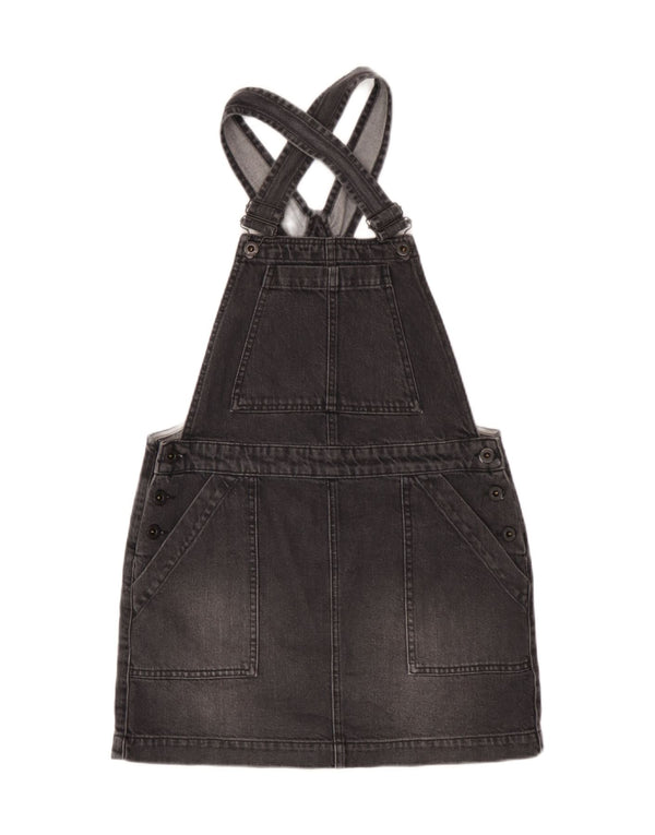 Женская джинсовая юбка-комбинезон Jack Wills UK 12 Medium W32 Серый хлопок