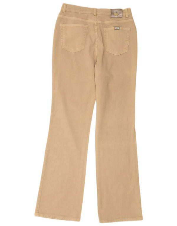 Мужские повседневные брюки Trussardi Bootcut W31 L32, бежевый хлопок