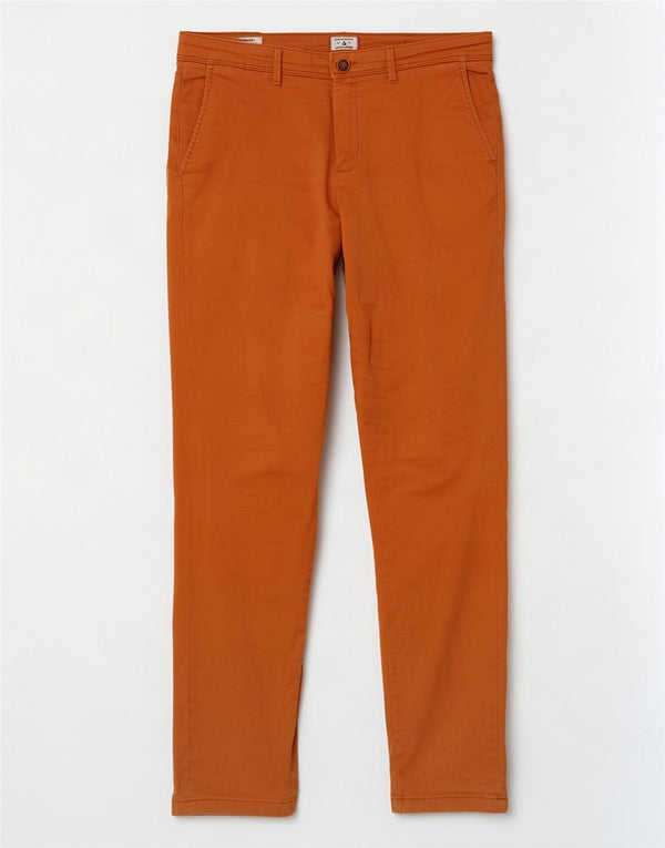 Брюки-чиносы Jack & Jones Marco Slim W33 L32 оранжевые