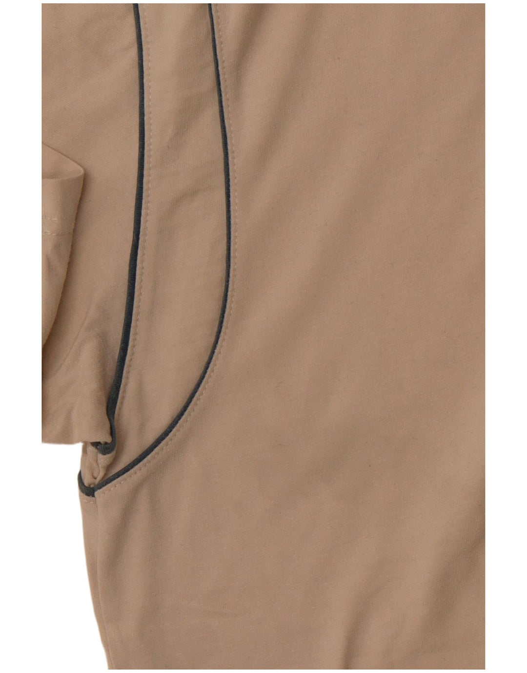 Мужская рубашка-поло DIADORA, большая бежевая, хлопок с цветными блоками