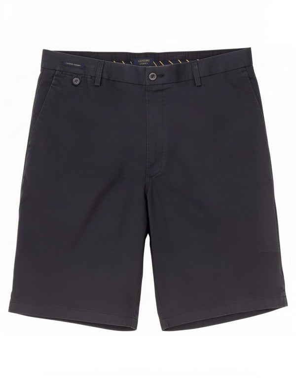 Мужские шорты чинос Marks & Spencer W38 XL темно-синие, хлопок