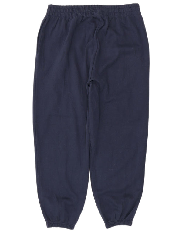 Женский спортивный костюм PUMA Брюки для бега UK 18 XL Темно-синий хлопок