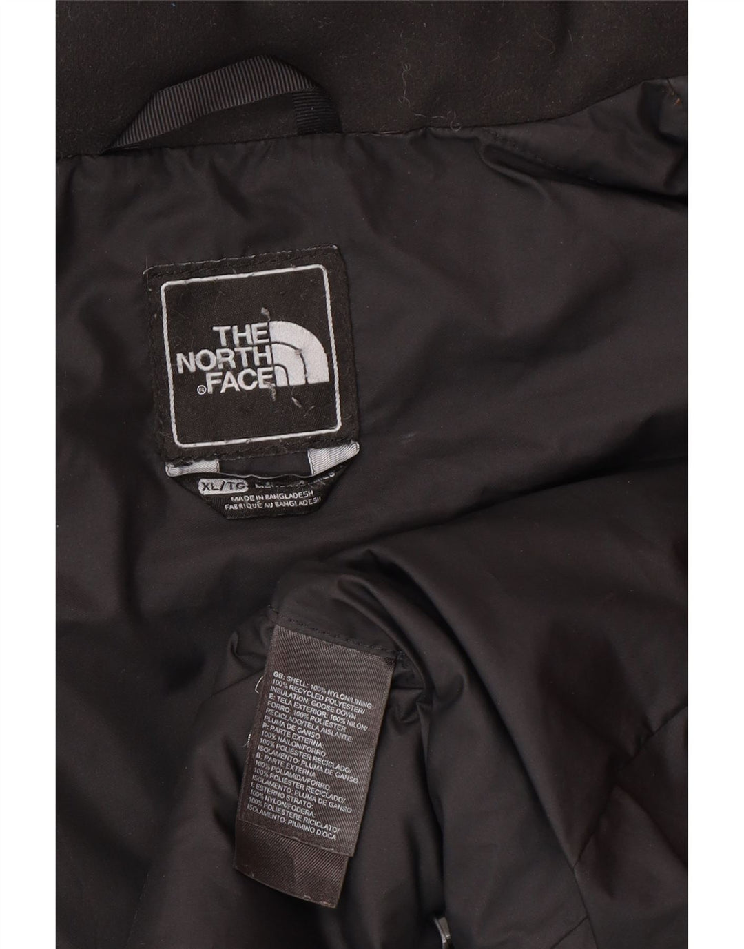 Мужская утепленная куртка THE NORTH FACE 550 UK 42 XL, хаки, нейлон