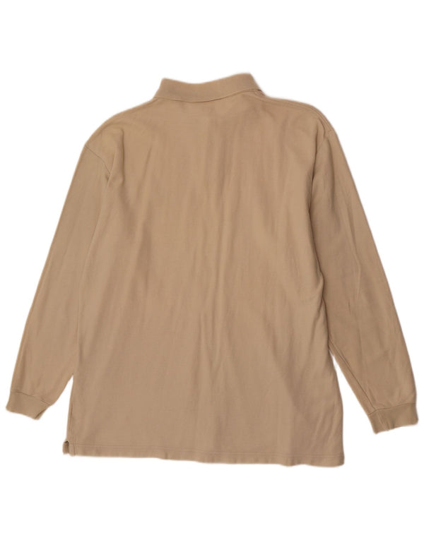 Мужская рубашка поло Fila с длинным рукавом IT 54 XL Бежевая