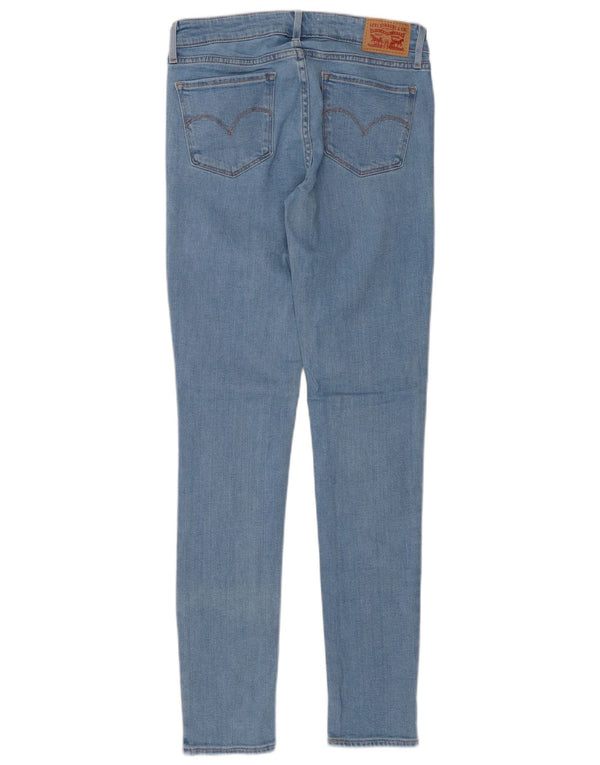 Женские джинсы скинни LEVI'S 711 W26 L30 синие, хлопок