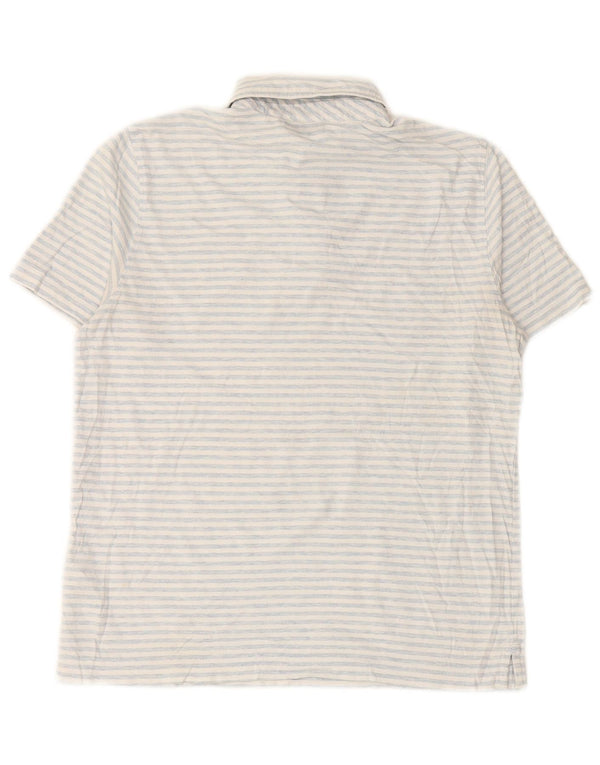 Рубашка-поло VINEYARD VINES для мальчиков 15–16 лет, хлопковая большая белая полоска