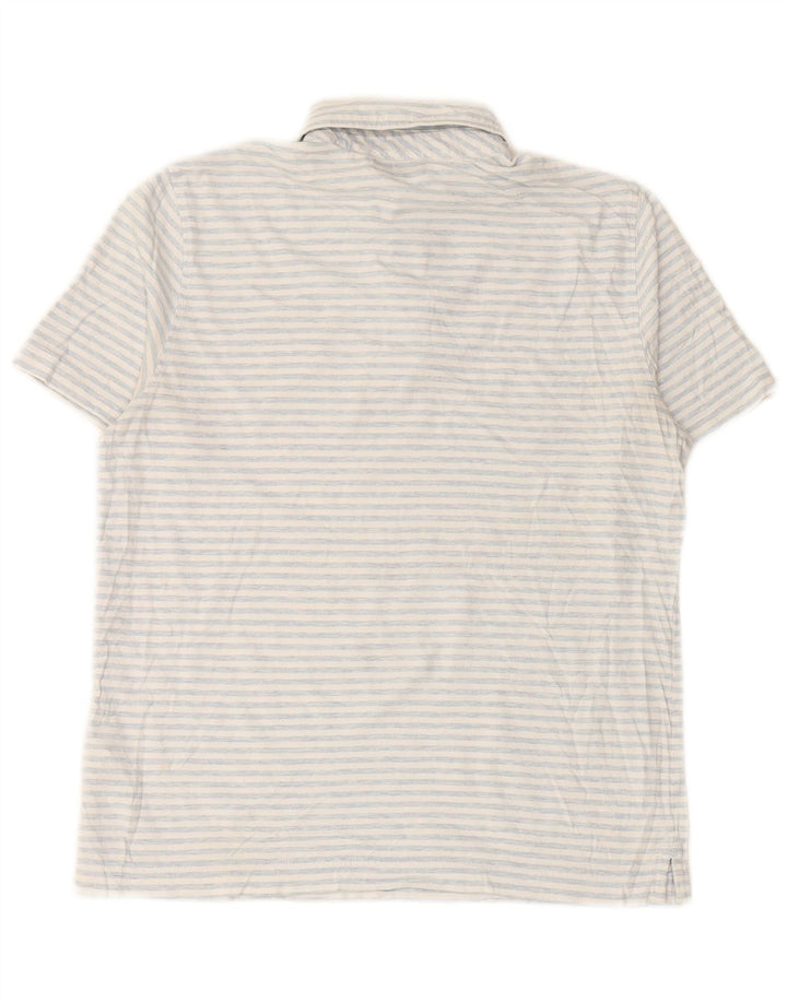 Рубашка-поло VINEYARD VINES для мальчиков 15–16 лет, хлопковая большая белая полоска