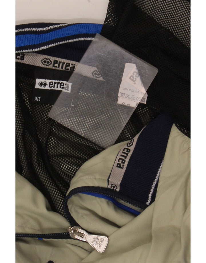 Мужской спортивный костюм ERREA с графическим рисунком, верхняя куртка, большой зеленый полиэстер с цветными блоками