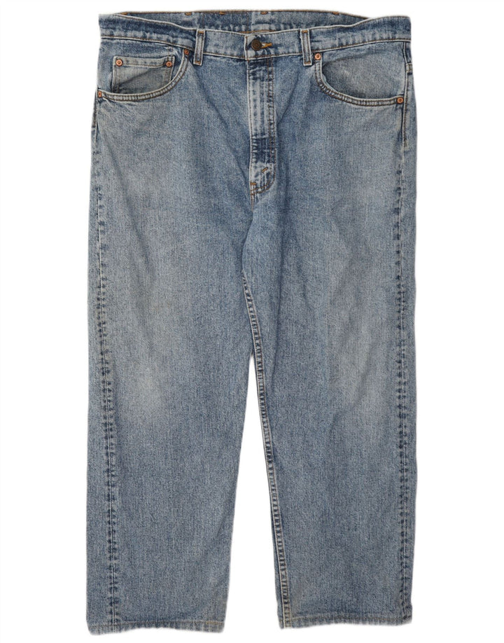 Мужские прямые джинсы Levi's 505 W40 L26 синие, хлопок