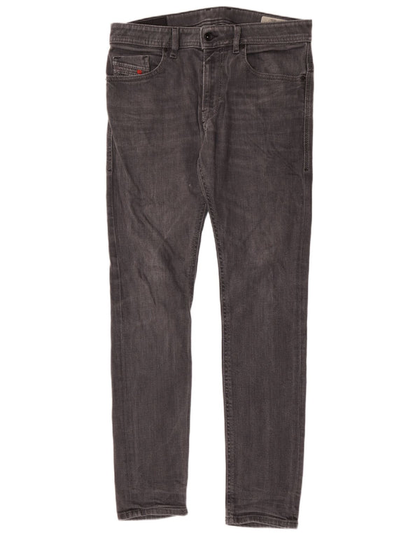 Мужские джинсы скинни Diesel Thommer W32 L34, серый хлопок