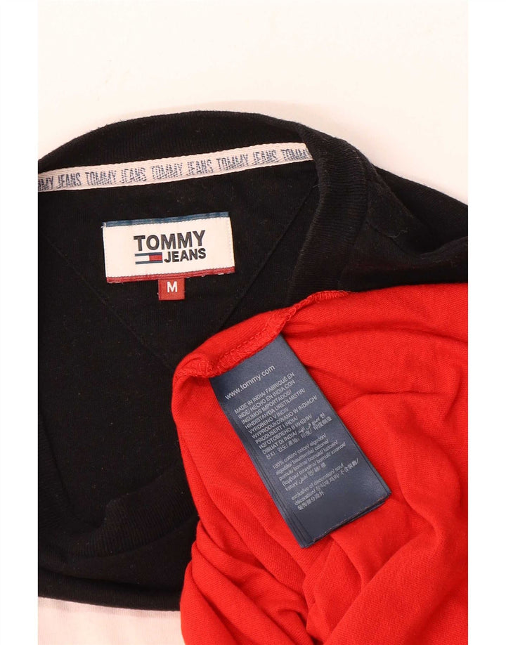 Мужская футболка с рисунком Tommy Hilfiger, средний разноцветный цветной блок