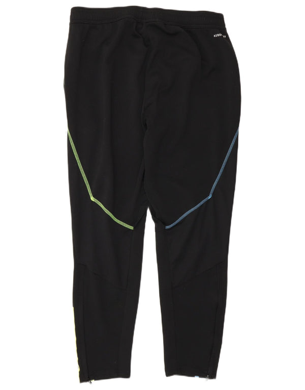 Adidas Mens Arsenal Slim Fit Спортивные брюки Джоггеры Большие черные
