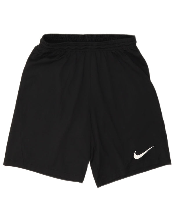 Мужские спортивные шорты Nike Dri Fit Slim, маленькие черные из полиэстера