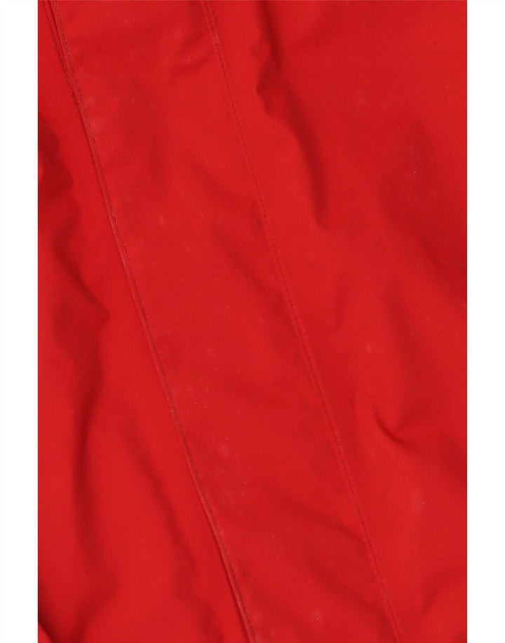 Мужская дождевик Jack Wolfskin UK 40/42, большой красный полиамид