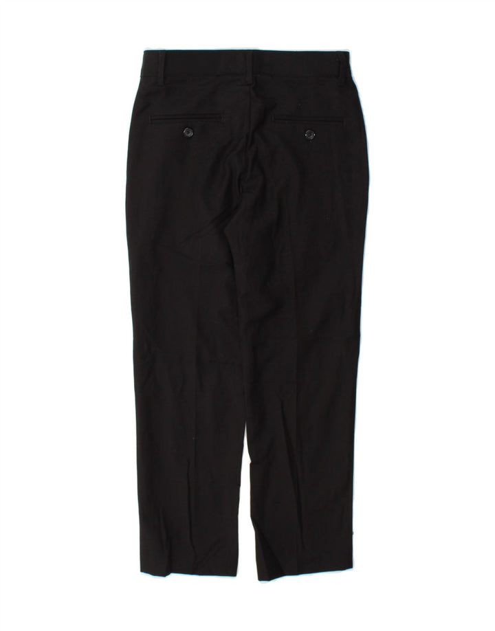 IZOD Boys Straight Chino Trousers 7-8 Years W26 L23 Black Polyester Vintage Izod and Second-Hand Izod from Messina Hembry 