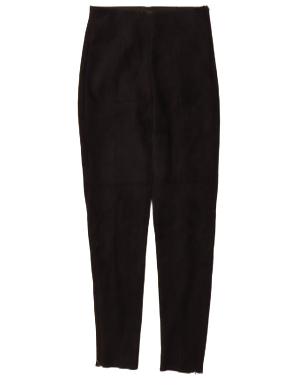 Женские повседневные узкие брюки ZARA XS W24 L27, черные