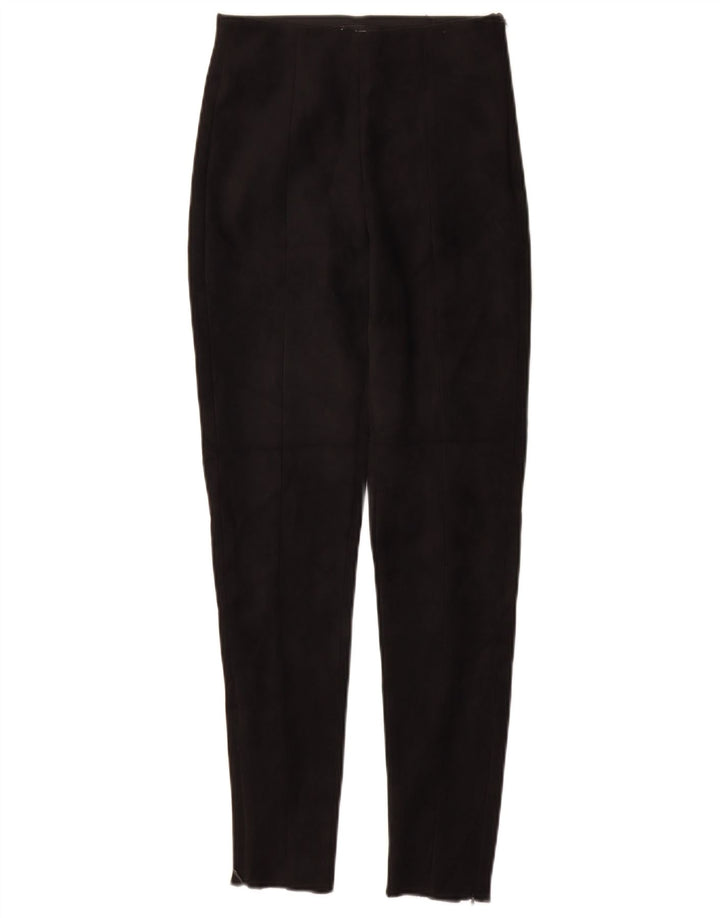 Женские повседневные узкие брюки ZARA XS W24 L27, черные