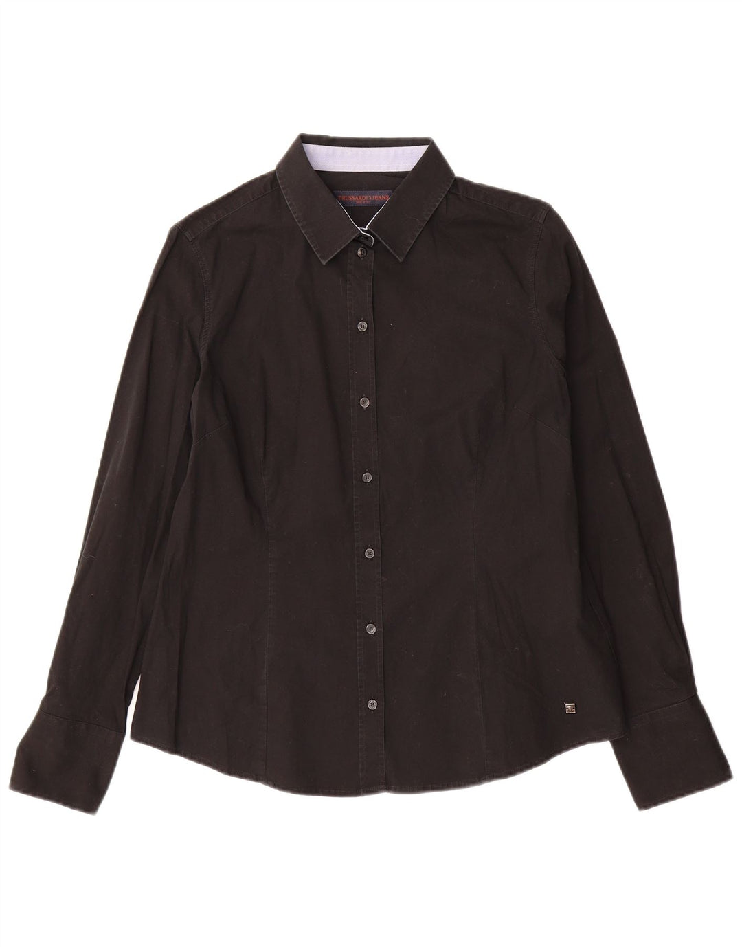 Джинсы Trussardi Jeans Женская Рубашка IT 48 XL Черный Хлопок