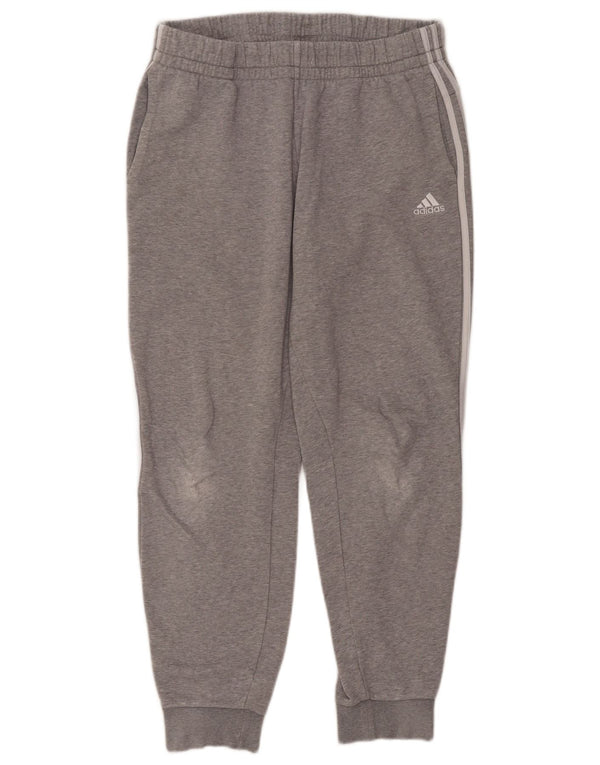 Женские спортивные брюки Adidas Joggers UK 16/18, большой серый хлопок