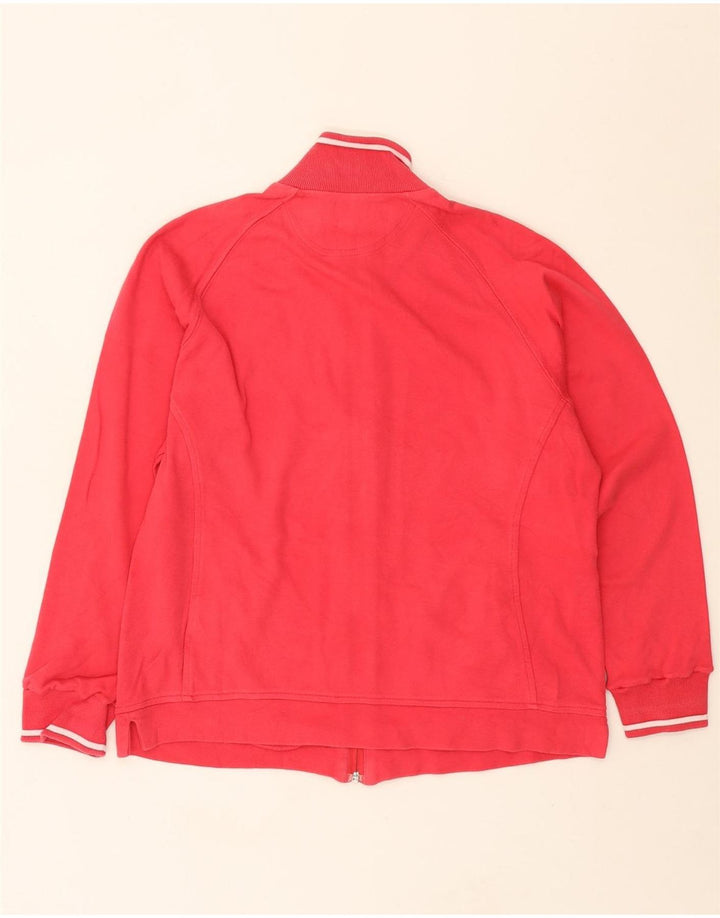 CHAMPION Womens Tracksuit Top Jacket UK 14 Medium Pink Cotton Vintage Champion and Second-Hand Champion from Messina Hembry 