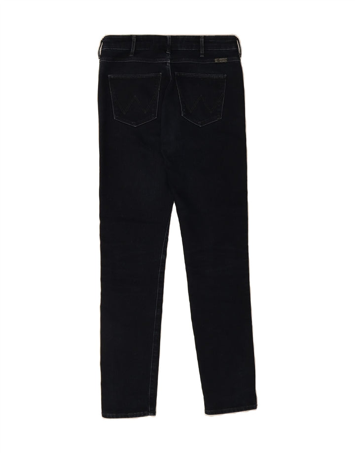WRANGLER Womens Slim Jeans W28 L30 Navy Blue Cotton Vintage Wrangler and Second-Hand Wrangler from Messina Hembry 