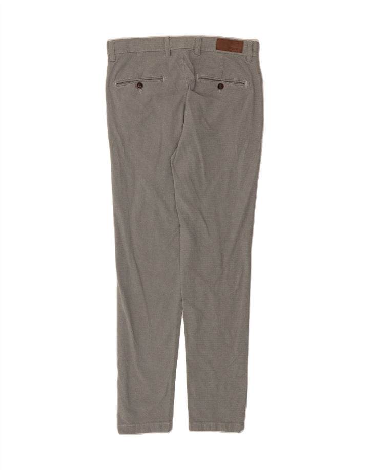 JACK & JONES Mens Marco Slim Chino Trousers W30 L32 Grey Vintage Jack & Jones and Second-Hand Jack & Jones from Messina Hembry 
